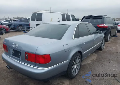 2003 Audi S8 4.2 from USA, damaged, VIN WAUGU44D33N002014
